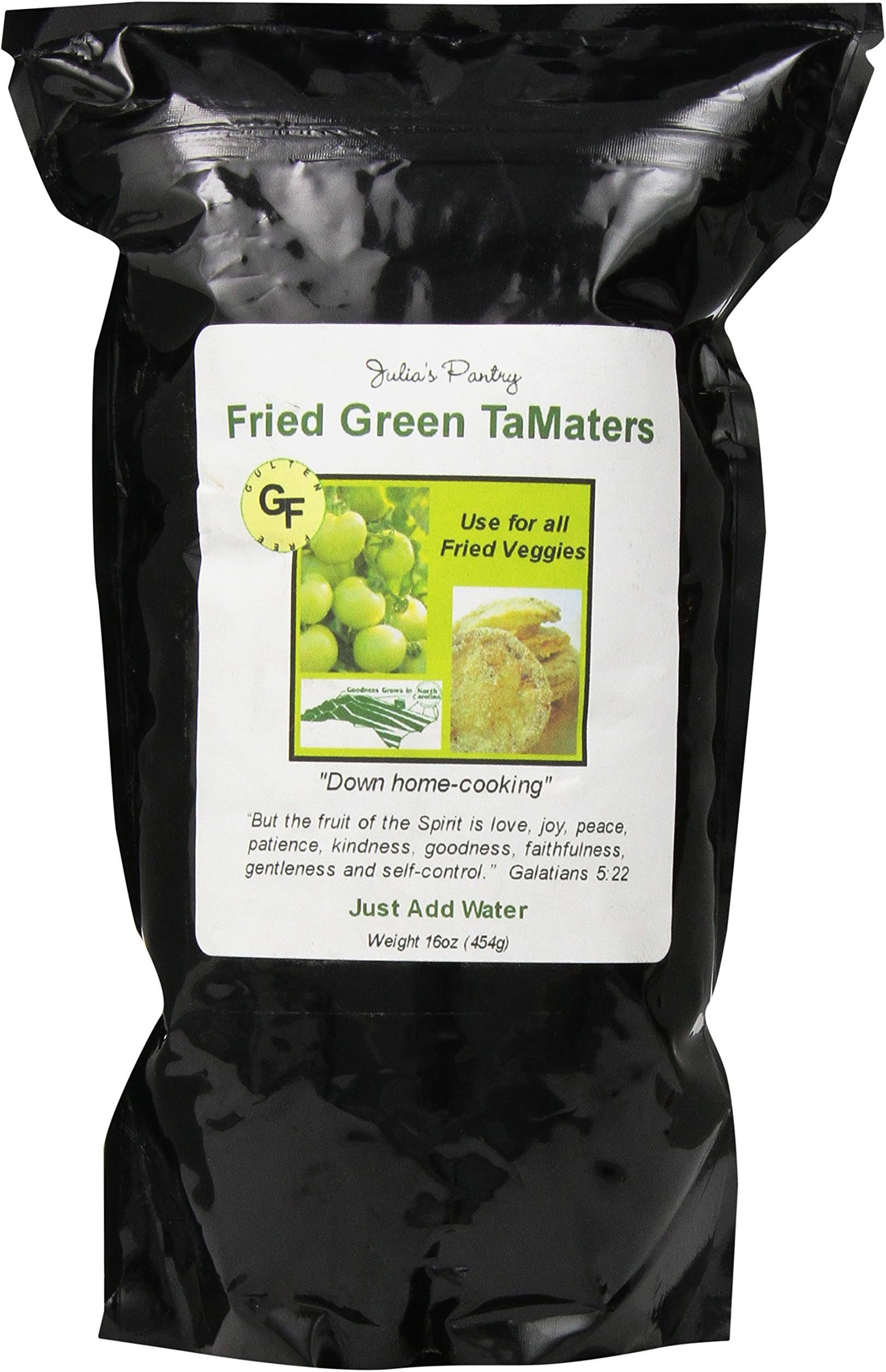 Julia's Pantry Fried Green Ta-Maters Mix, Mylar, 16 Ounce