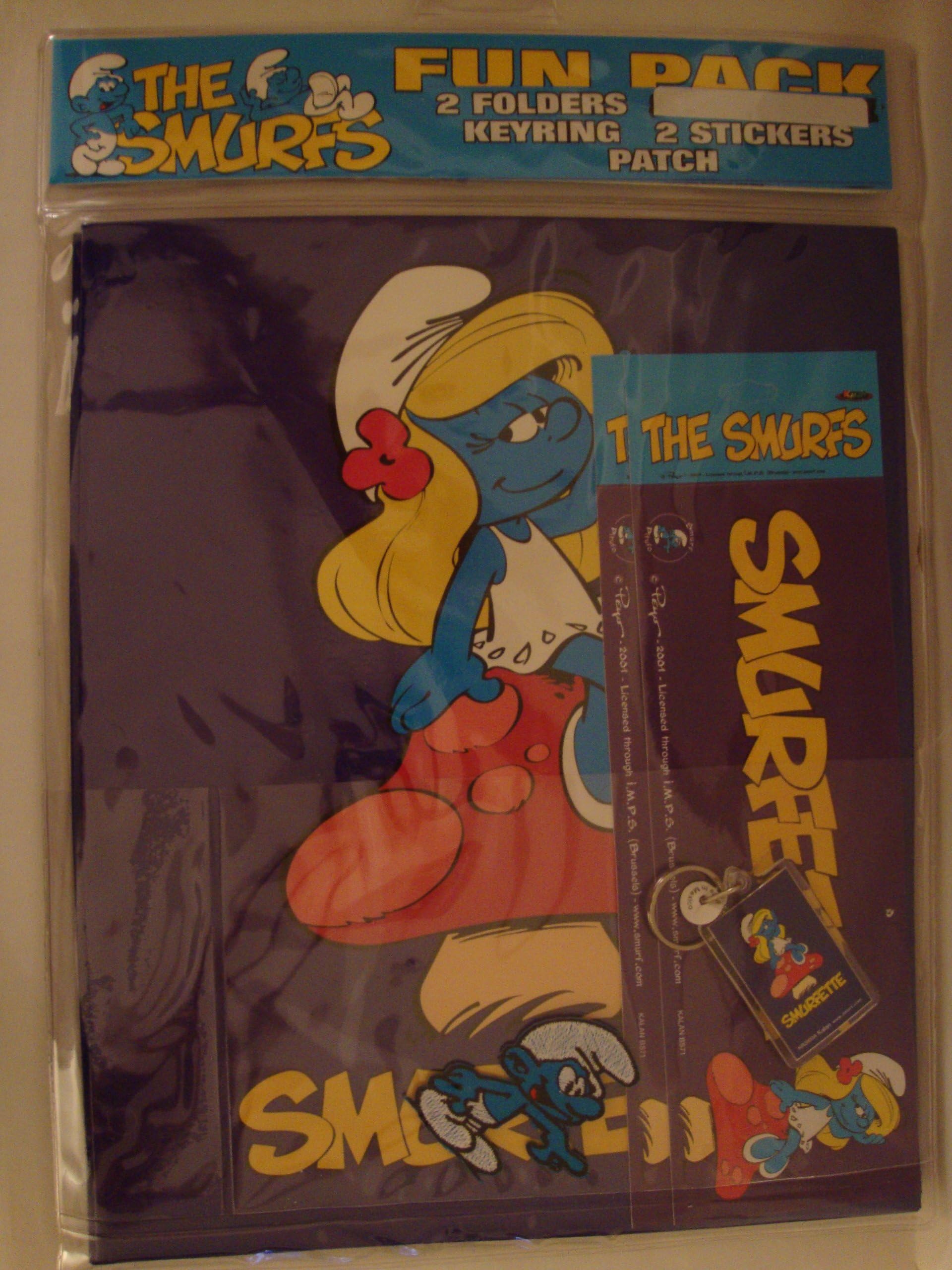 The Smurfs - Smurfette Pruple School Supply Fun Pack - 6pcs