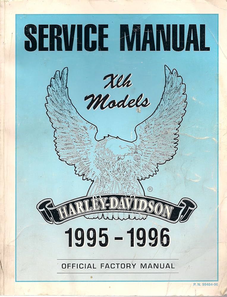 1995 & 1996 Harley Davidson XLH Sportster Models Service Manual