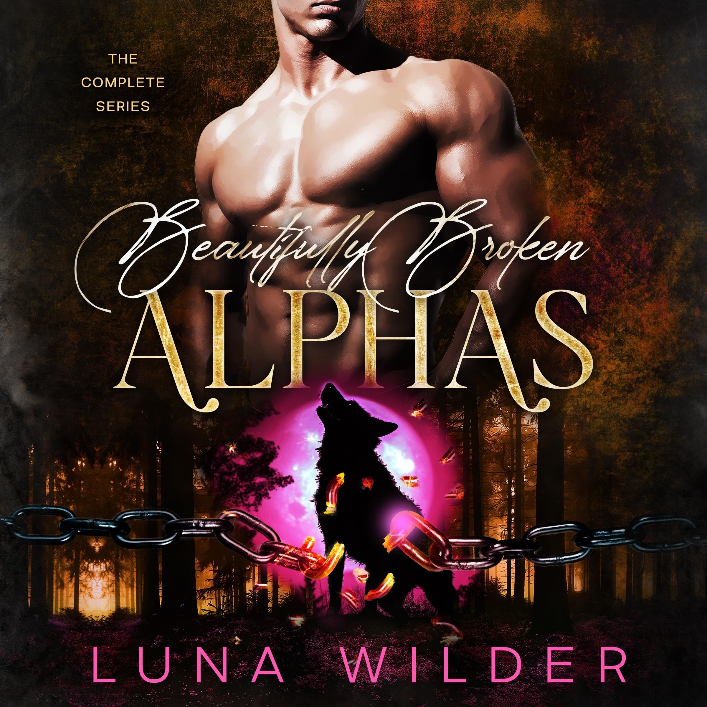 Cover art for Beautifully Broken Alphas