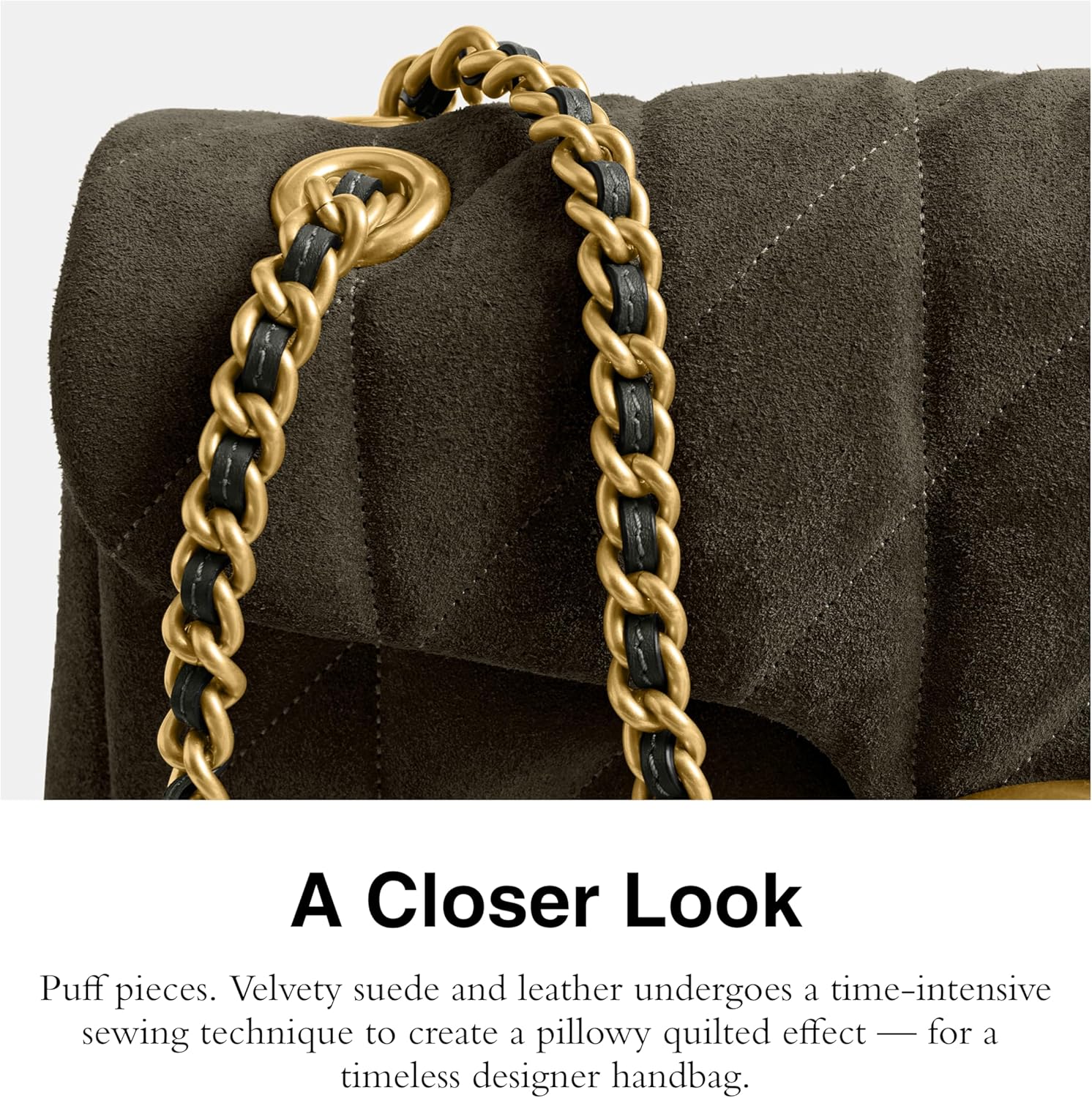 Coach Tabby Shoulder Bag 26 With Quilting | Quilted, 26, with Chain - Image 4