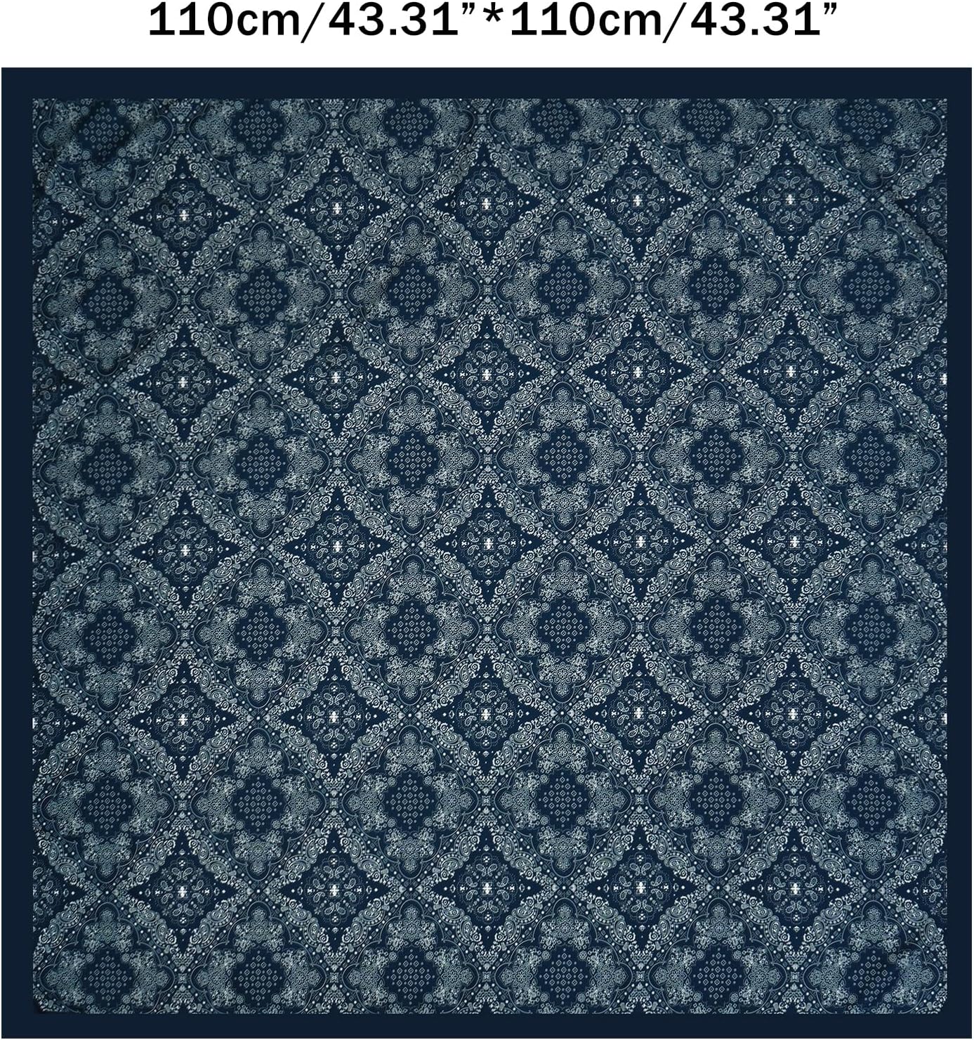 GERINLY 43 Inch Wild Rag Extra Large, Oversize Western Scarf Bandana, XL Cowboy Scarf Shawl Men Women - Image 2