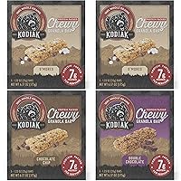 Vista 9 de Kodiak Cakes Barras masticables de granola, S'mores, altas proteínas, 100% granos integrales, 12 cajas con 5 barras cada una (60 barras en total)