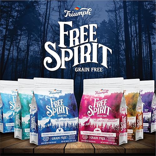 Miniatura 7 de Triumph Comida para perros de salmón y batata sin granos, 28 libras.