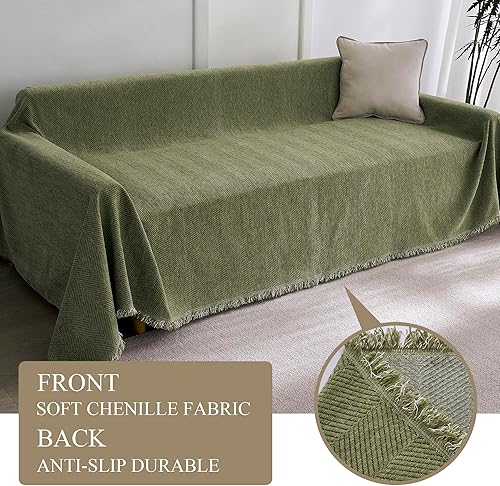 Miniatura 2 de Funda antideslizante para sofá modular de 2 cojines, funda de sofá modular de felpilla gruesa, protector de muebles suave para perros y mascotas,