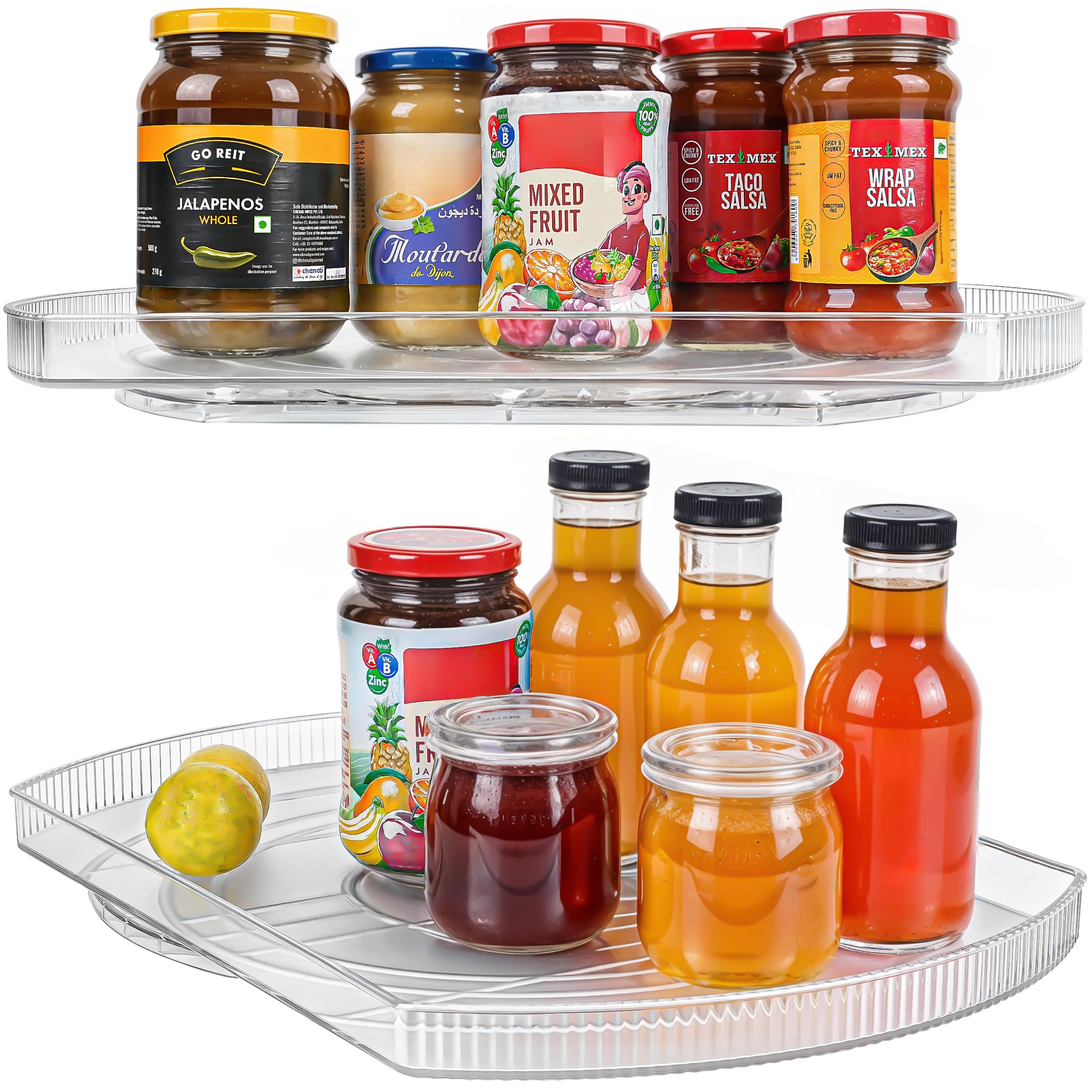 Winter Shore Rechthoekige Draaitafel & Organizer voor Koelkast