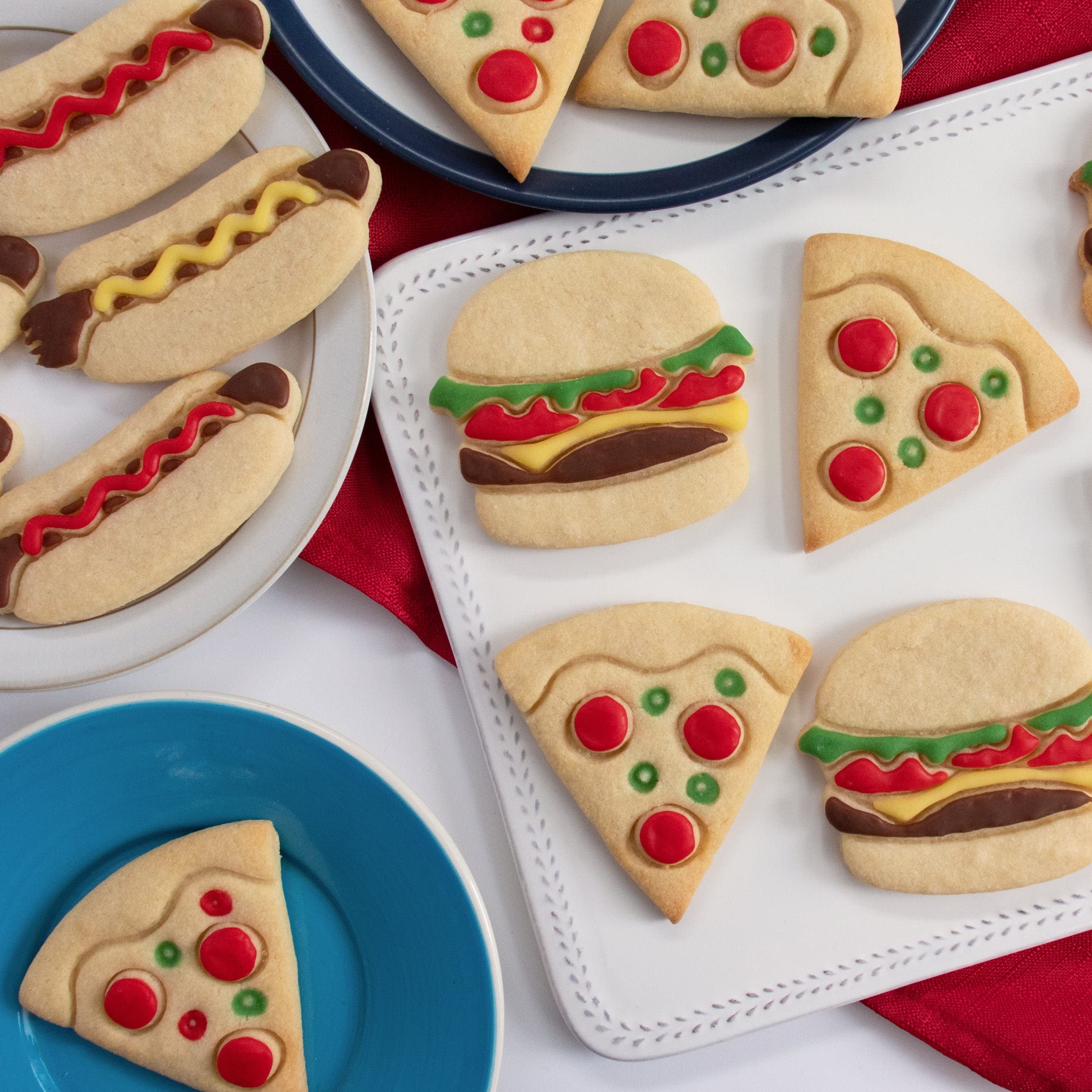 Amazon | BAKERLOGY ファーストフード クッキー型 3個セット（ホット