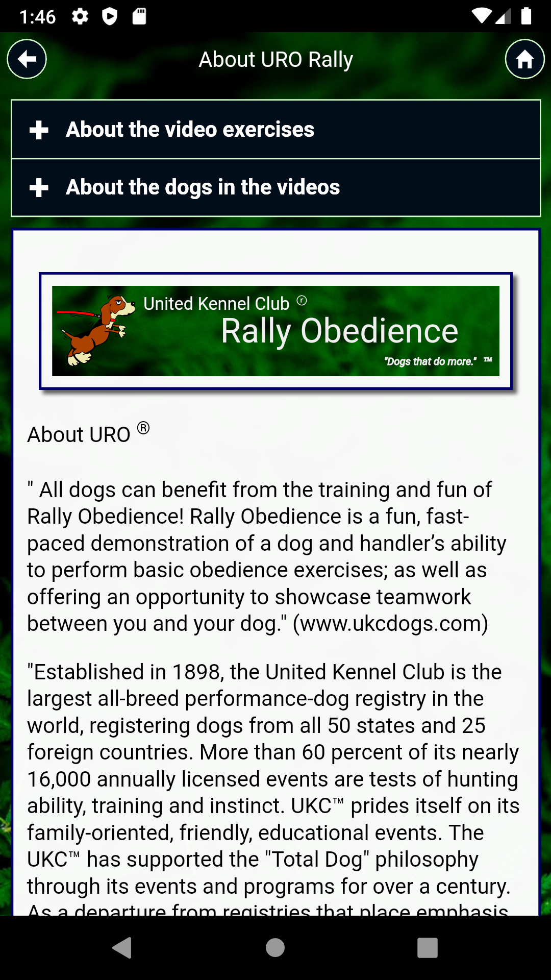 UKC Rally Obedience - App on Amazon Appstore