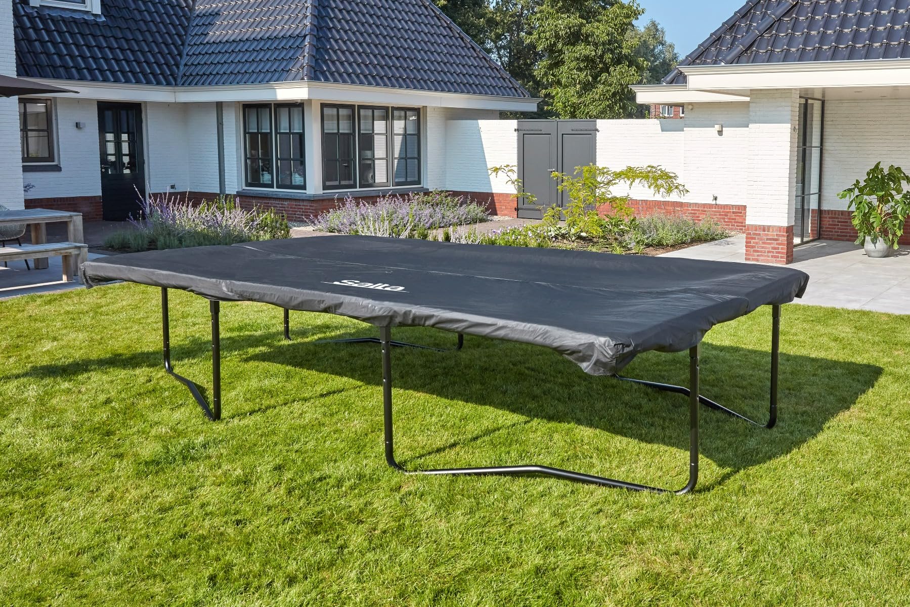Salta Hochwertige Wetterschutz-Abdeckung - rechteckig - 214 x 305cm - Schwarz