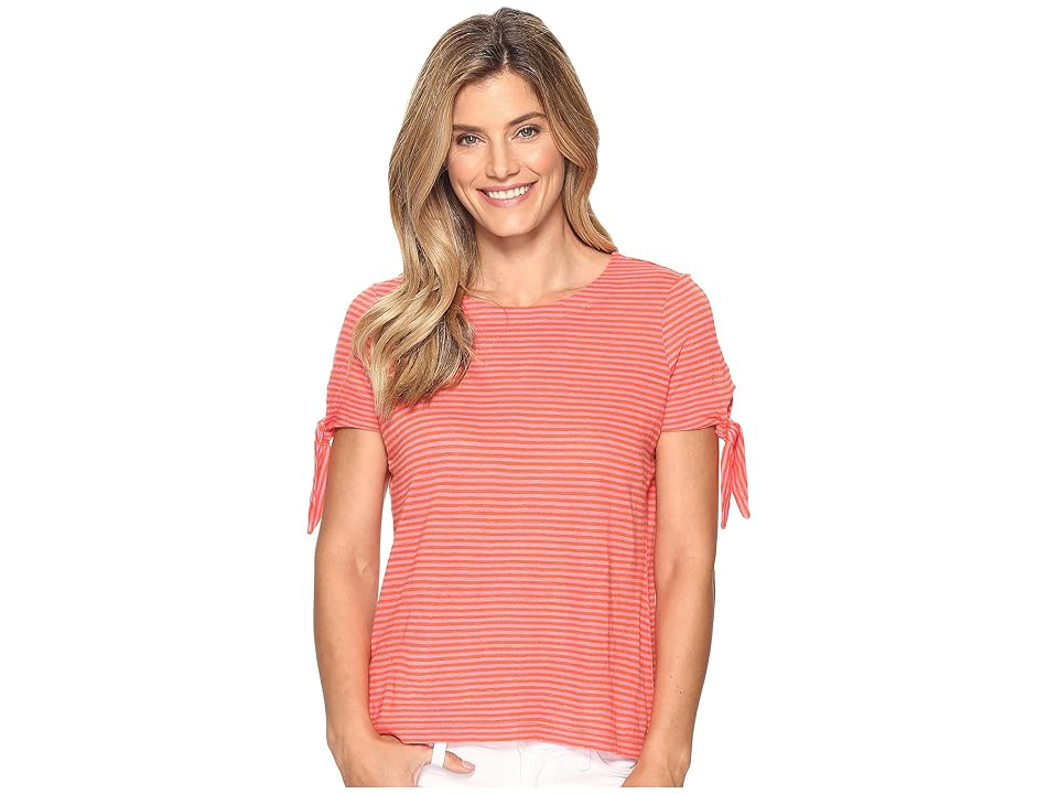 

Tommy Bahama Linnea Belo Stripe Tee (Citrus Punch) Women's T Shirt, Yellow