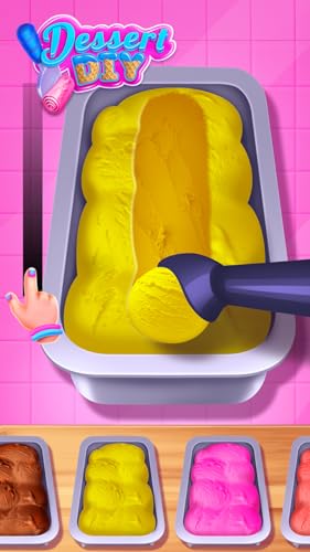 Dessert Maker DIY - Frozen Ice Cream Rolls Food FREE