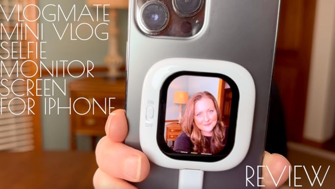Amazon.com: Founist Vlogmate Mini Vlog Selfie Monitor Screen