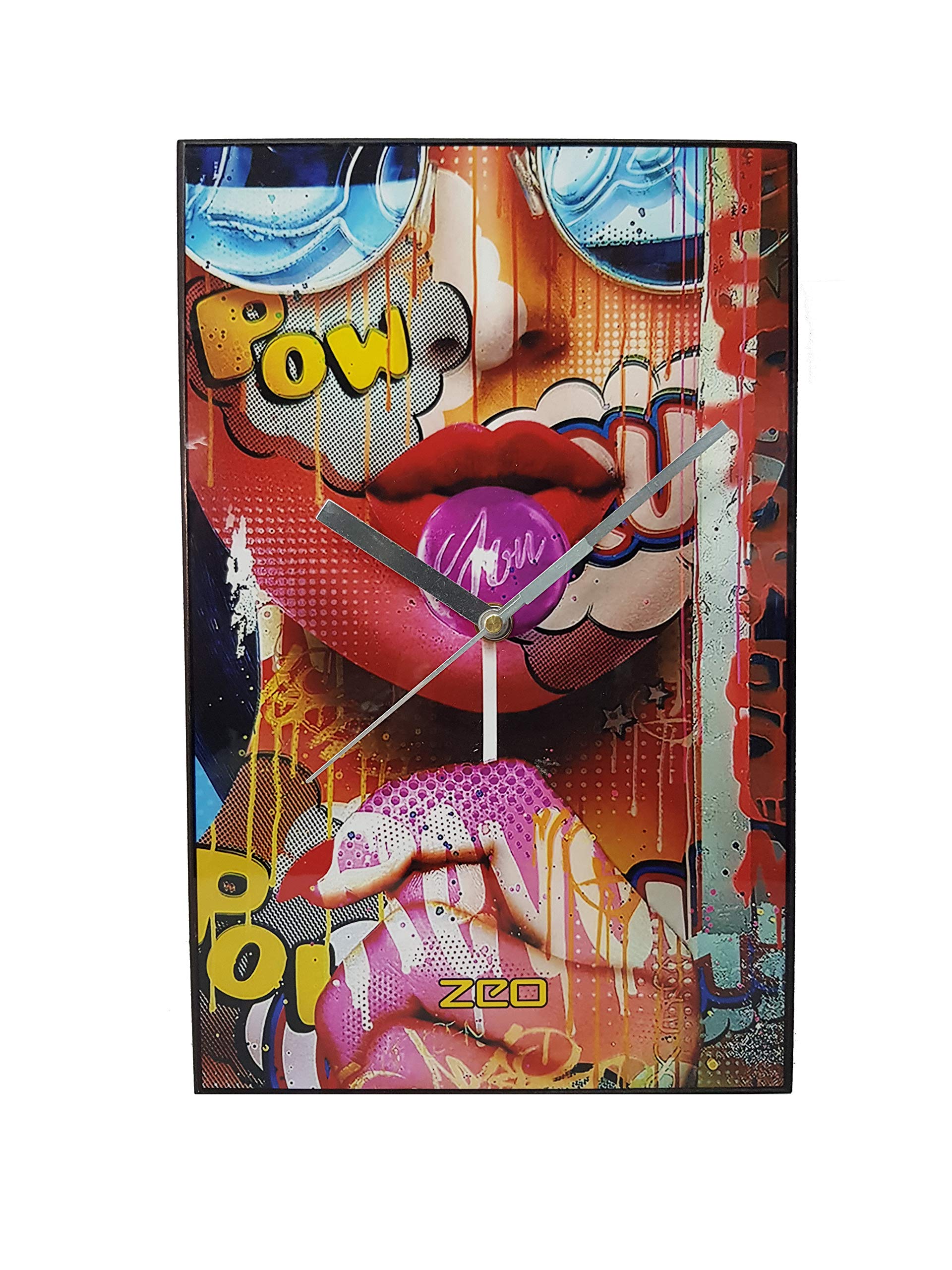 ZEO Wooden Wall Clocks Ideal for Bedroom/Kitchen