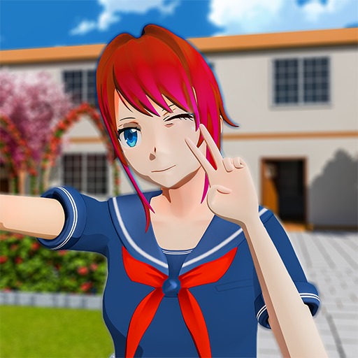Virtueller Anime-Studentenlebenssimulator für Teenager-Mädchen, Highschool-Edition