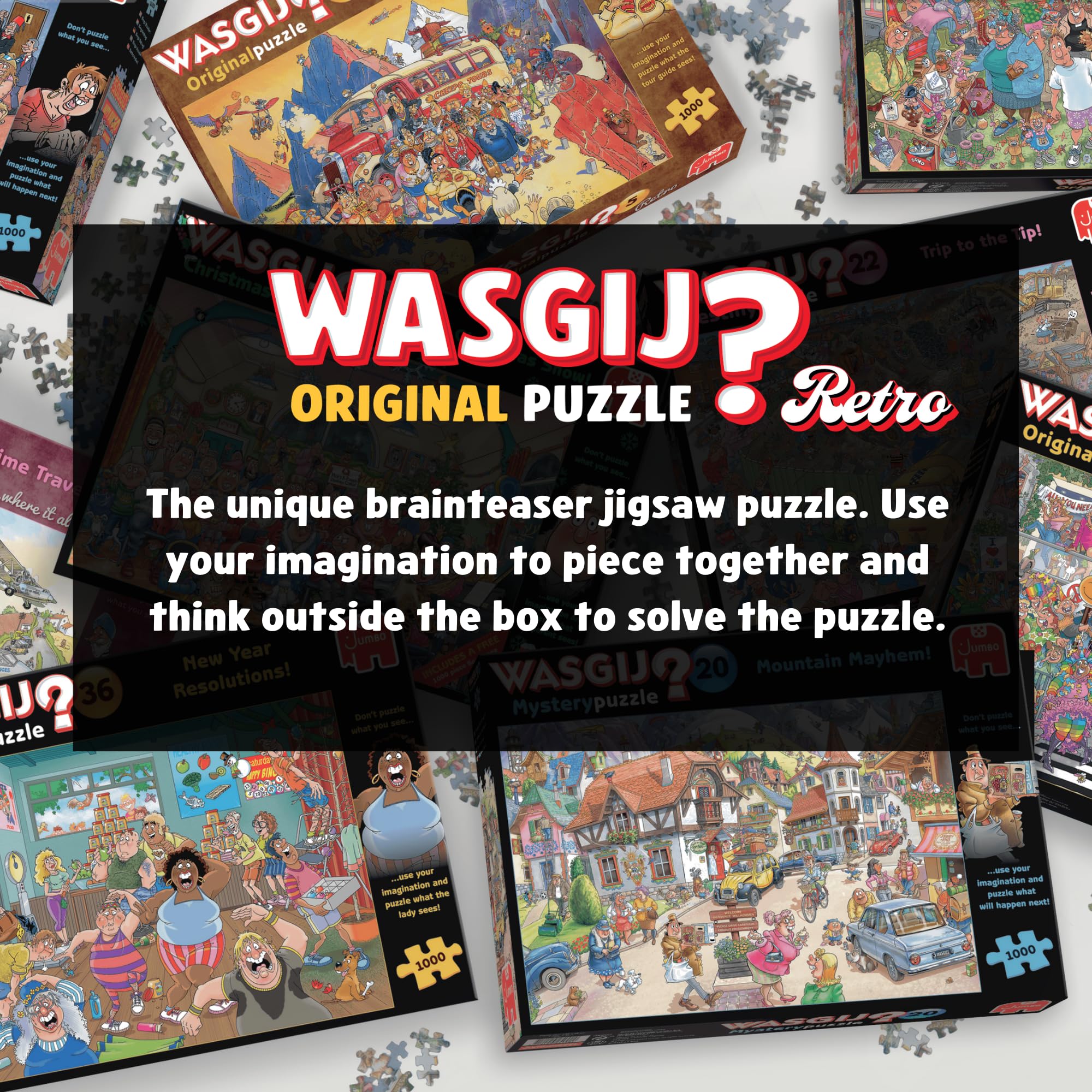 Wasgij Retro Original 9 Heimwerker, 1000 Teile Puzzles für Erwachsene – Ansicht 4
