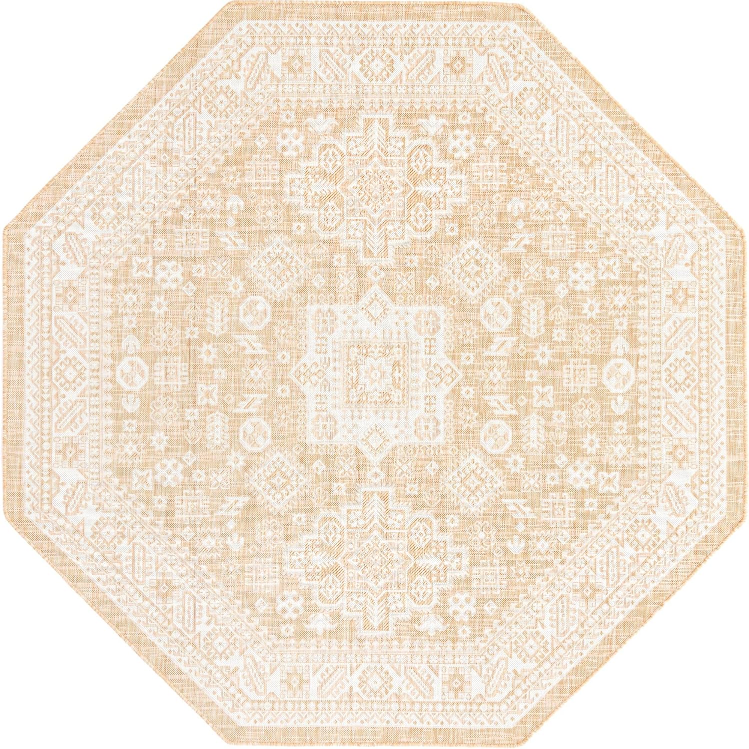 Amazon.com: Rugs.com Outdoor Aztec Collection Rug – 8 Ft Octagon ...