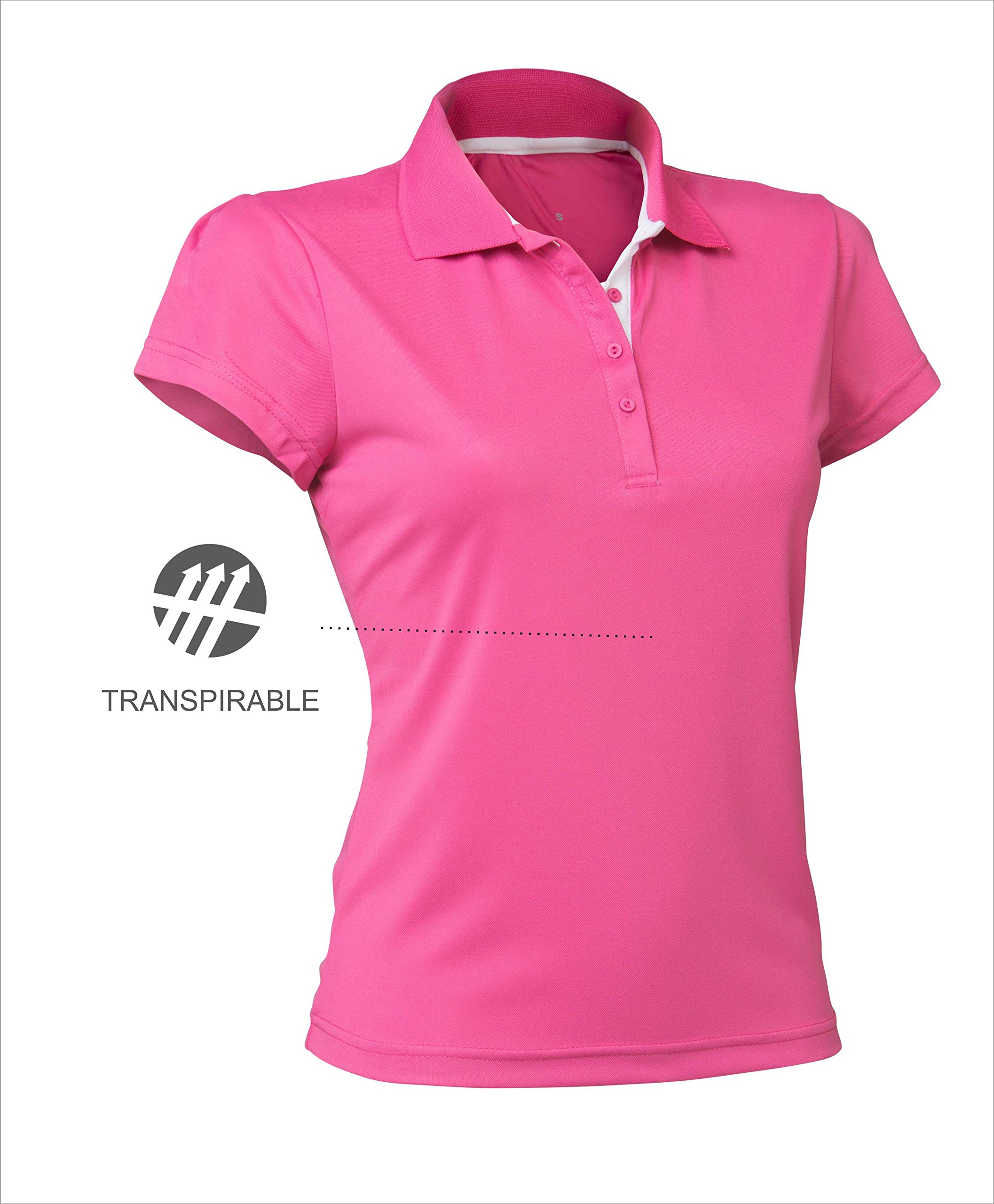 Asioka 102/14 Polo a maniche corte, da donna