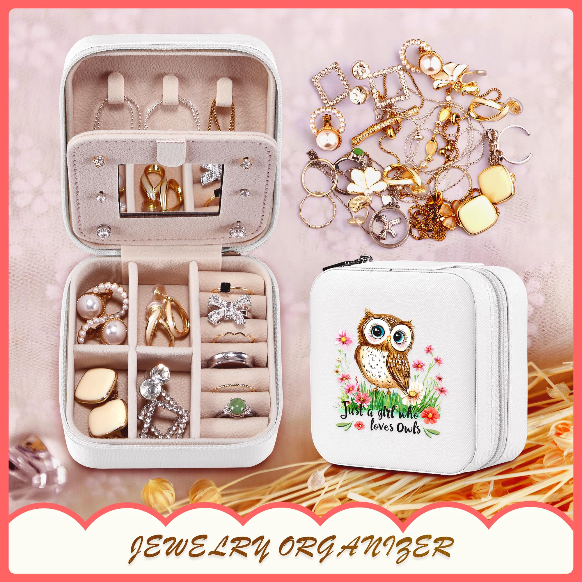 【専用】商品です。他の方は購入しないでください BJDAMAI ジュエリーボックス ティーンガール向け 小さな旅行用