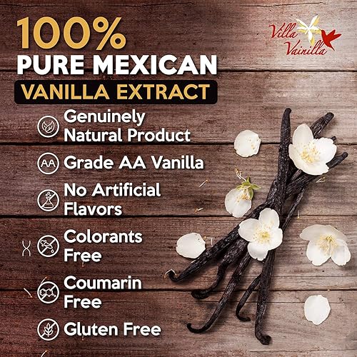 Miniatura 3 de Villa Vainilla extracto de vainilla puro mexicano 84 onzas líquidas