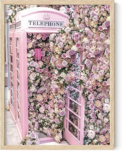 Miniatura 16 de Haus & Hues - Póster rosa con diseño artístico de CDs de los años ´90 para pared de habitación, póster estético para habitación VSCO, póster para CD