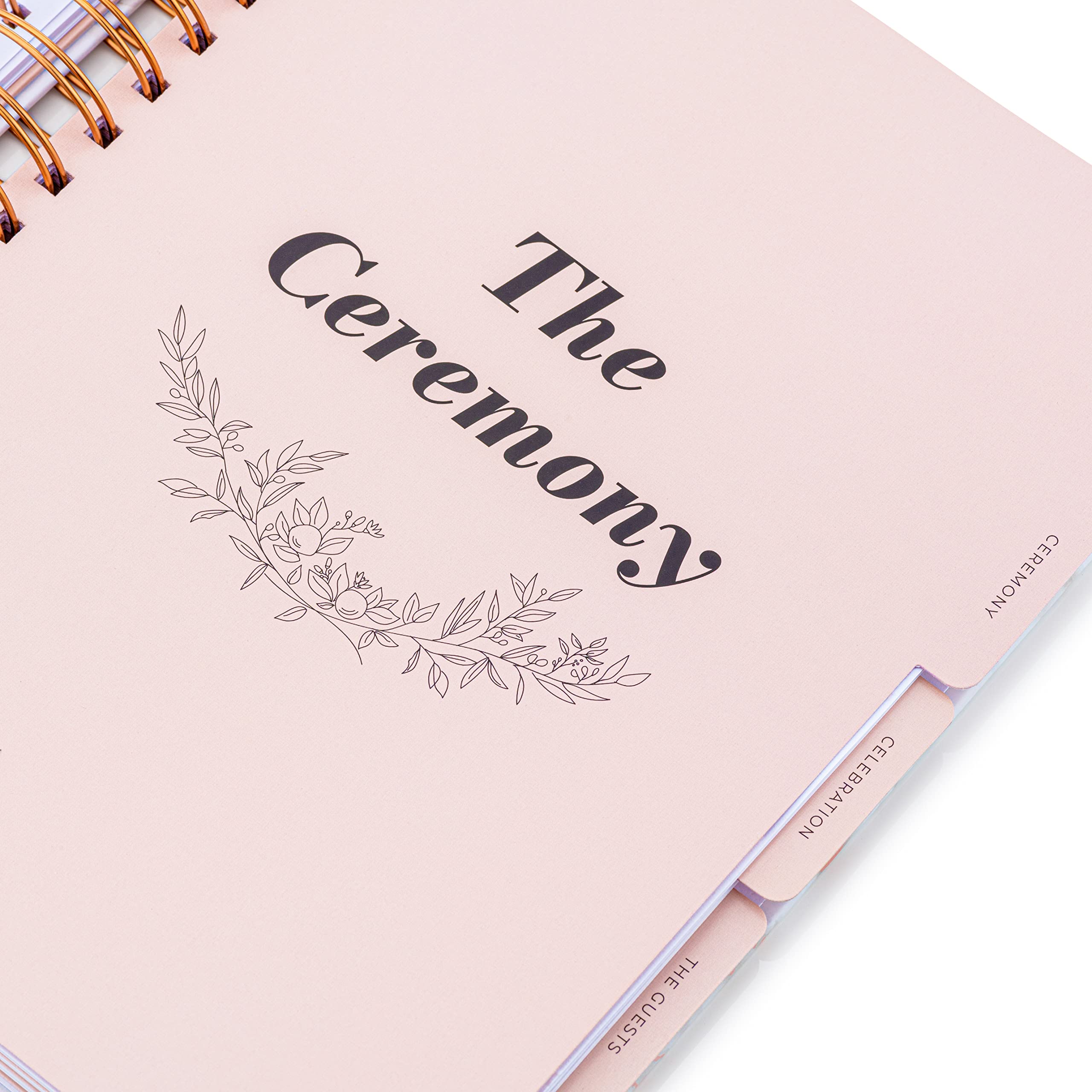 WEDDING PLANNER ROSE GOLD Organiser Book Journal Engagement Bridal