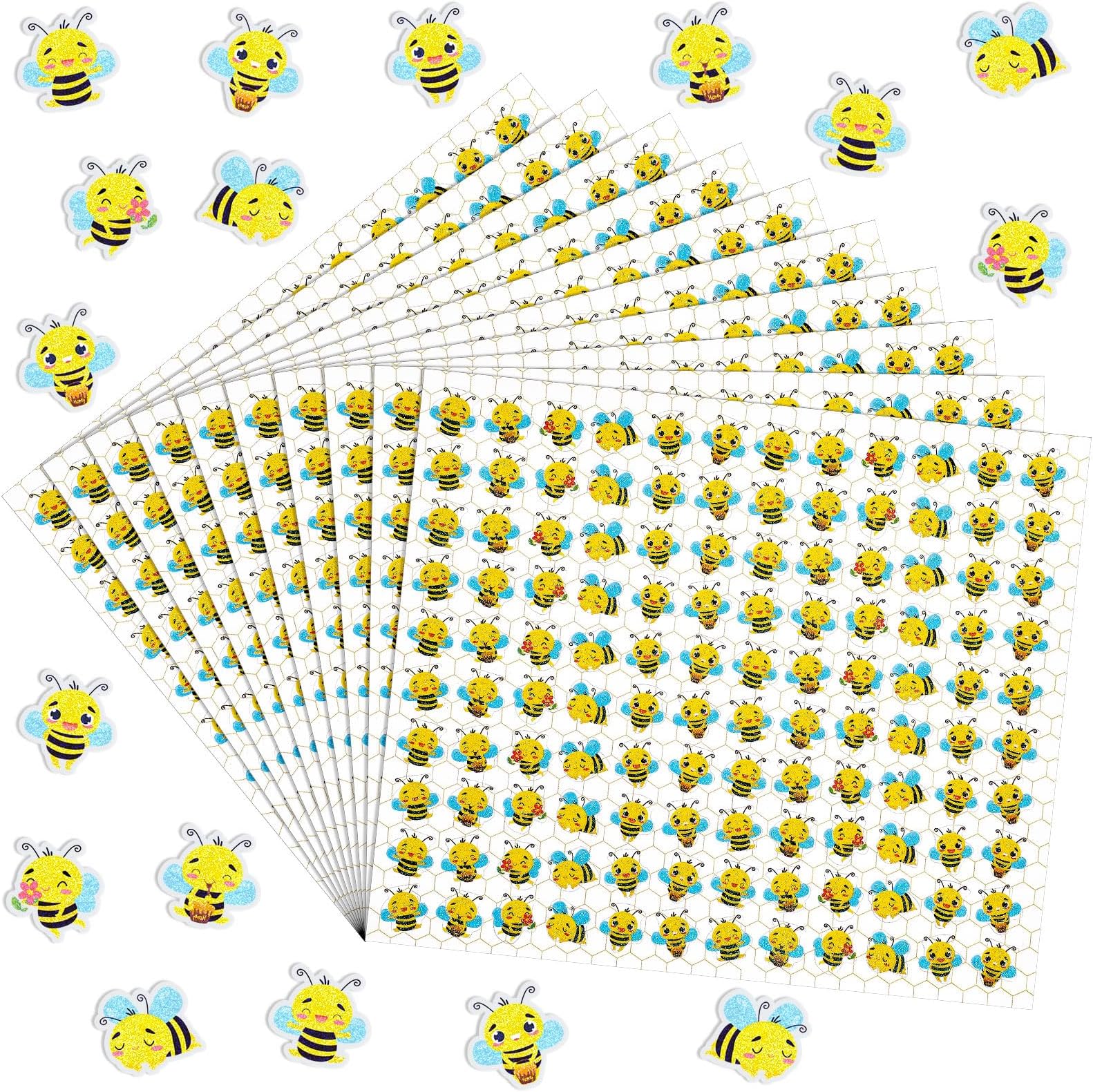 Glitter Small Stickers