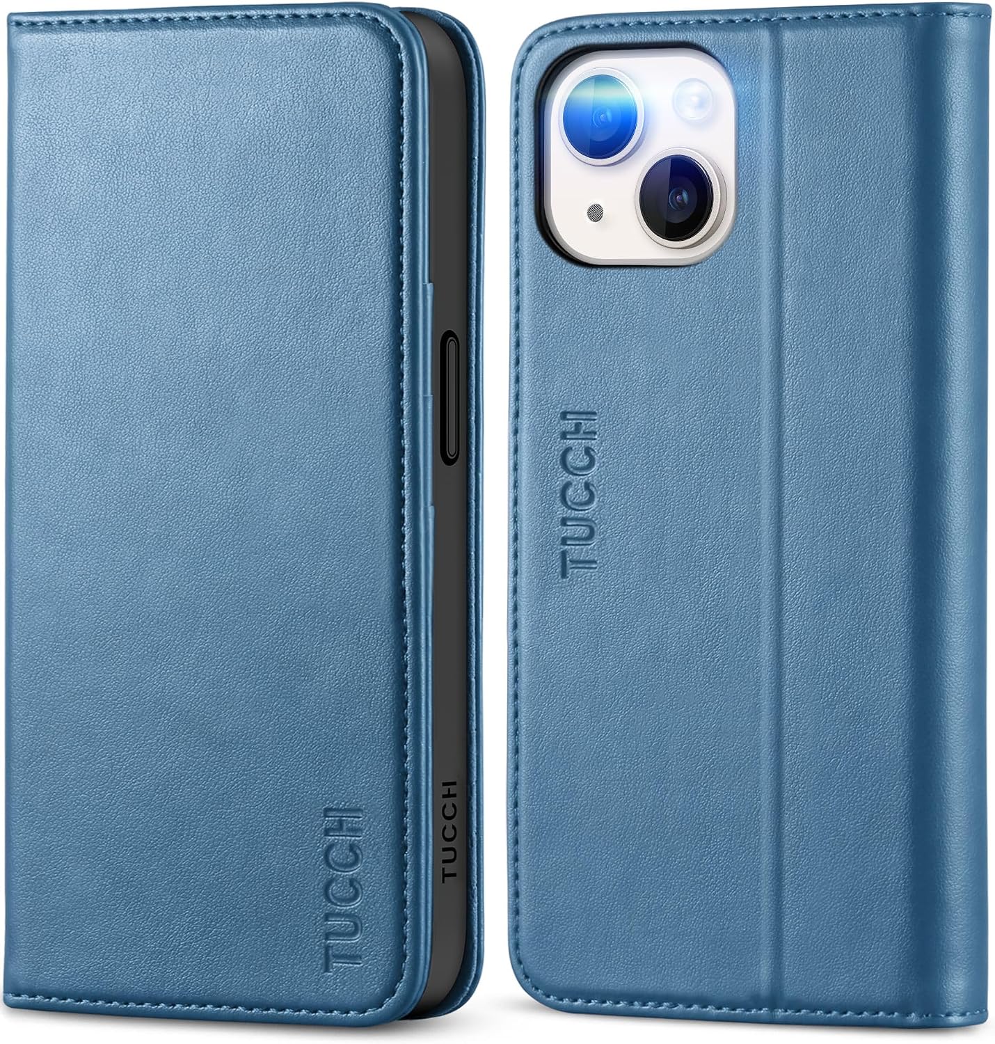HAOYE Leather Folio Cover for Huawei Honor 200, Premium PU Leather
