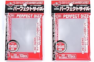 KMC Perfect Fit Mini - 100 Ultra Pro Card Barrier Perfect Sleeves 2 Packs