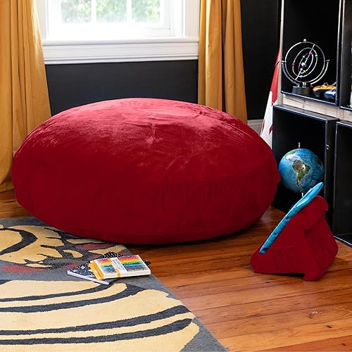 Miniatura 3 de Jaxx Cocoon Jr. - Bolsa de microgamuza para niños, 4 pies, color cereza