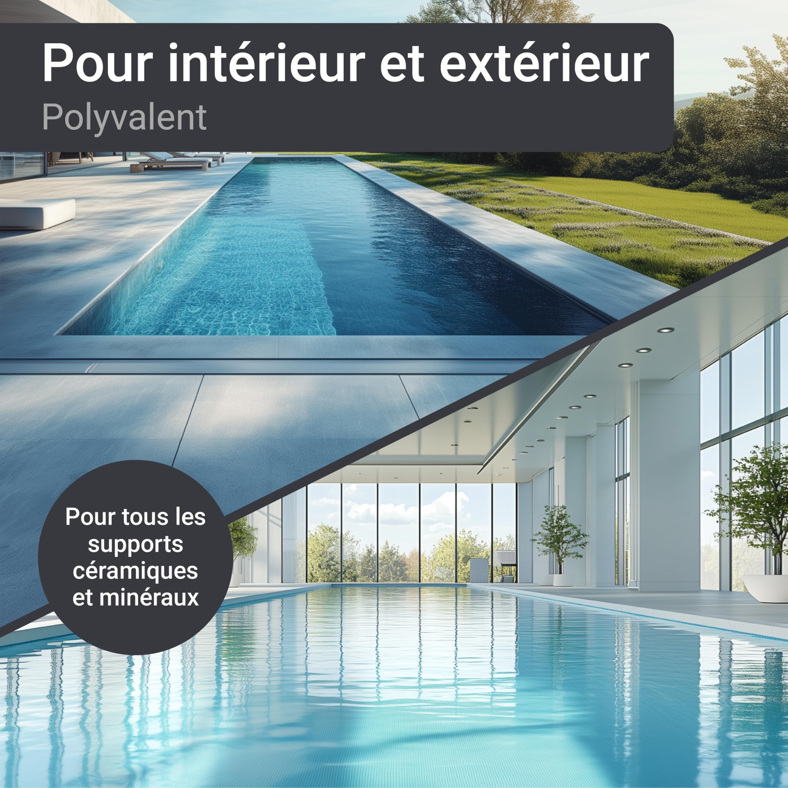 WO-WE Apprêt d'adhérence spécial pour peinture de piscine SL708-2,5 kg - 5