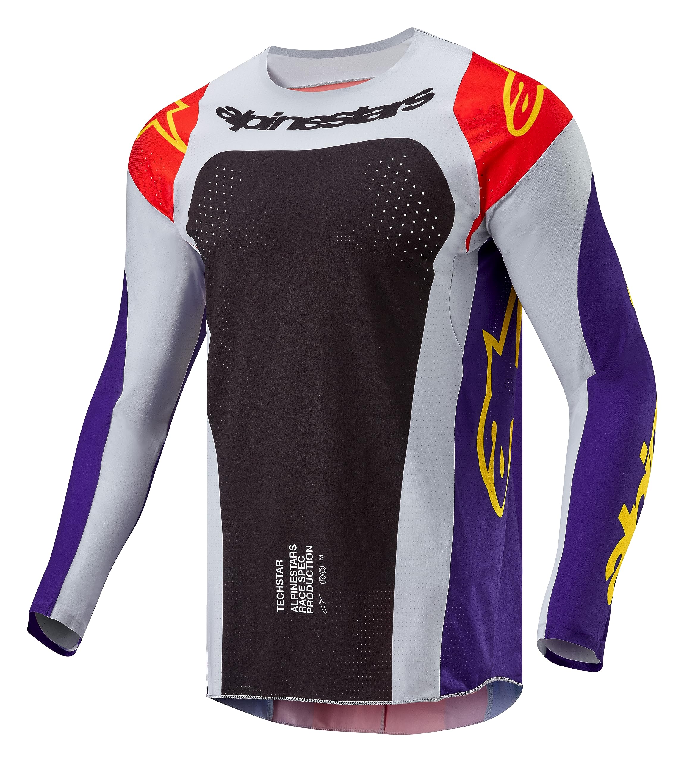 Alpinestars Techstar Ocuri Maglia Motocross, porpora/nero, M
