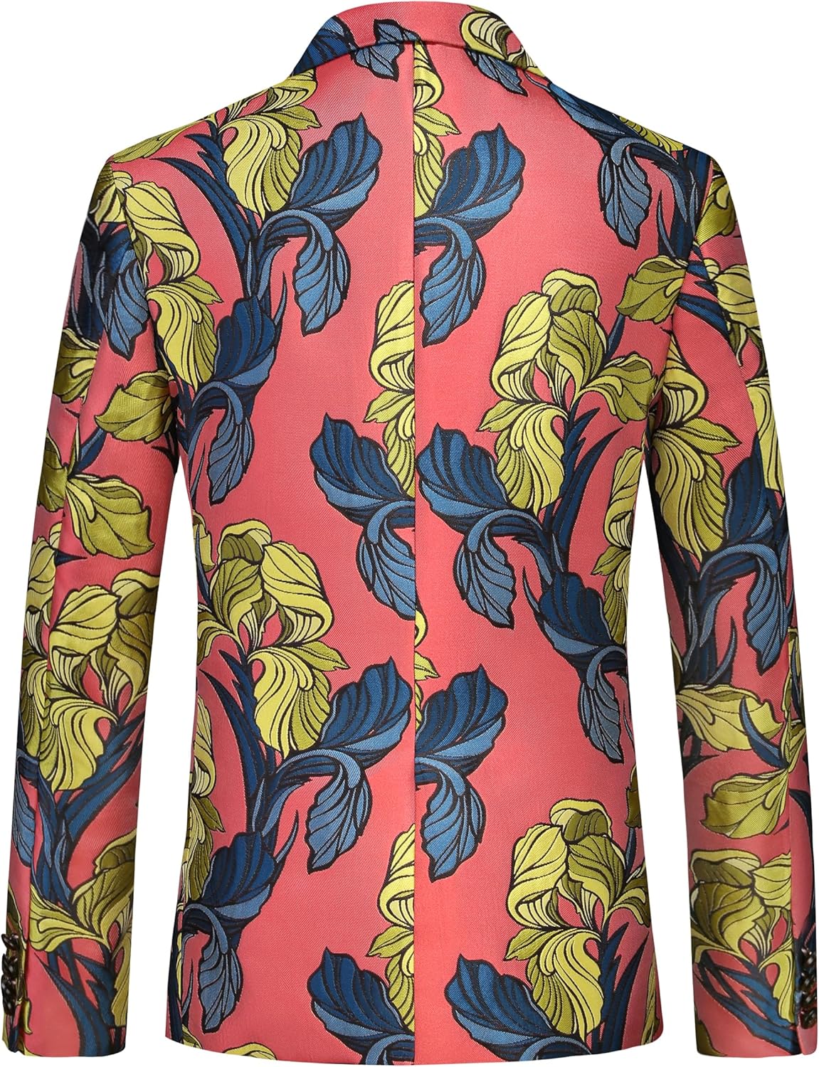 UNINUKOO Blazer for Men Casual Slim Fit Mens Suits Jacket Lightweight Floral Dinner Party Sport Coat Suit Separates - Image 6