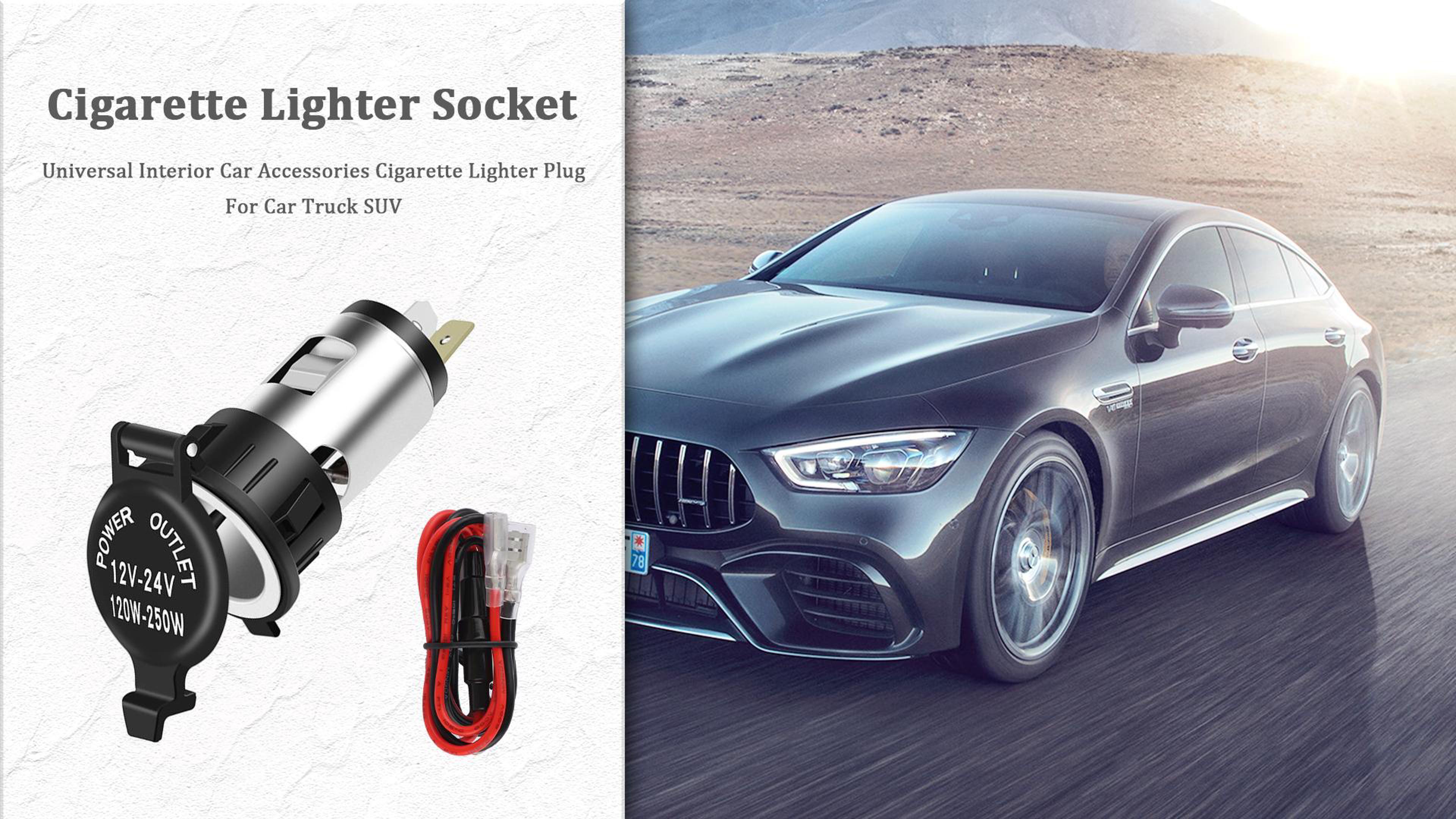 car accessories cigarette lighter Amazon.com: 12V Cigarette Lighter Socket,Waterproof Car Power Outlet  Cigarette Lighter Adapter with Extension Cable,Universal Interior Car  Accessories Cigarette Lighter Plug for Car Truck SUV(1PCS) : Automotive