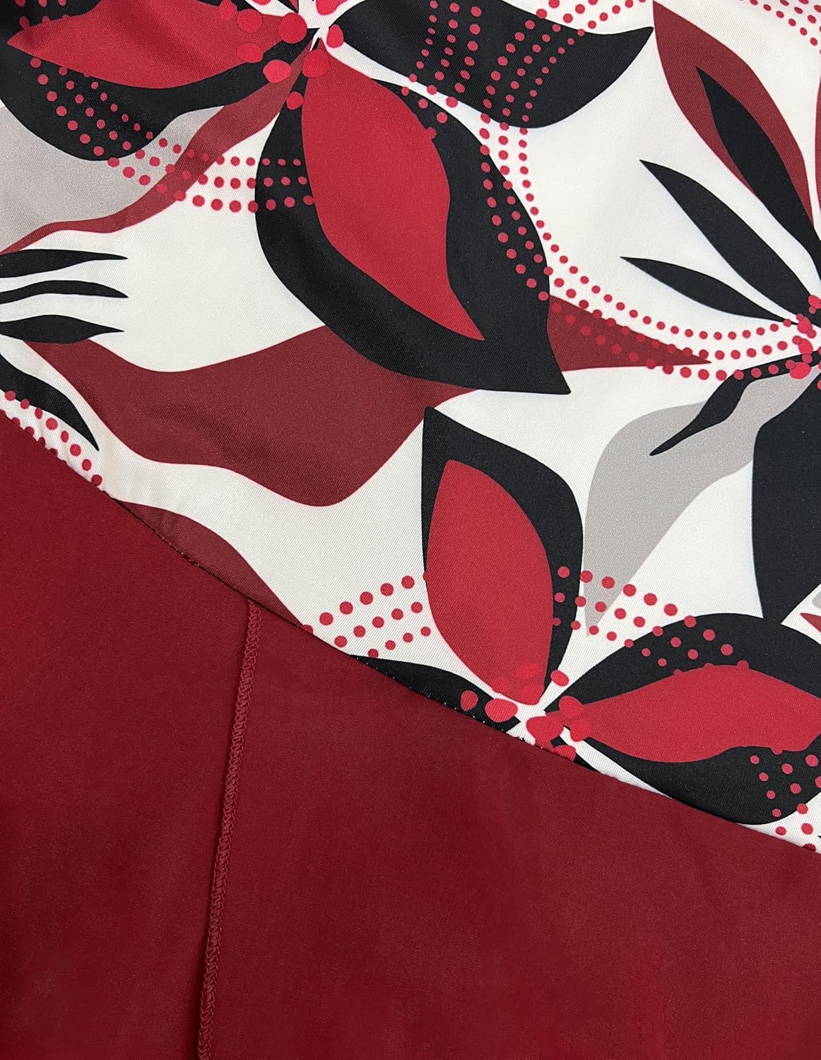 Casual Floral Jumpsuit for Women Dressy Elegant Scoop Neck Long Sleeve Long Pants Cocktail Party Rompers - Image 6