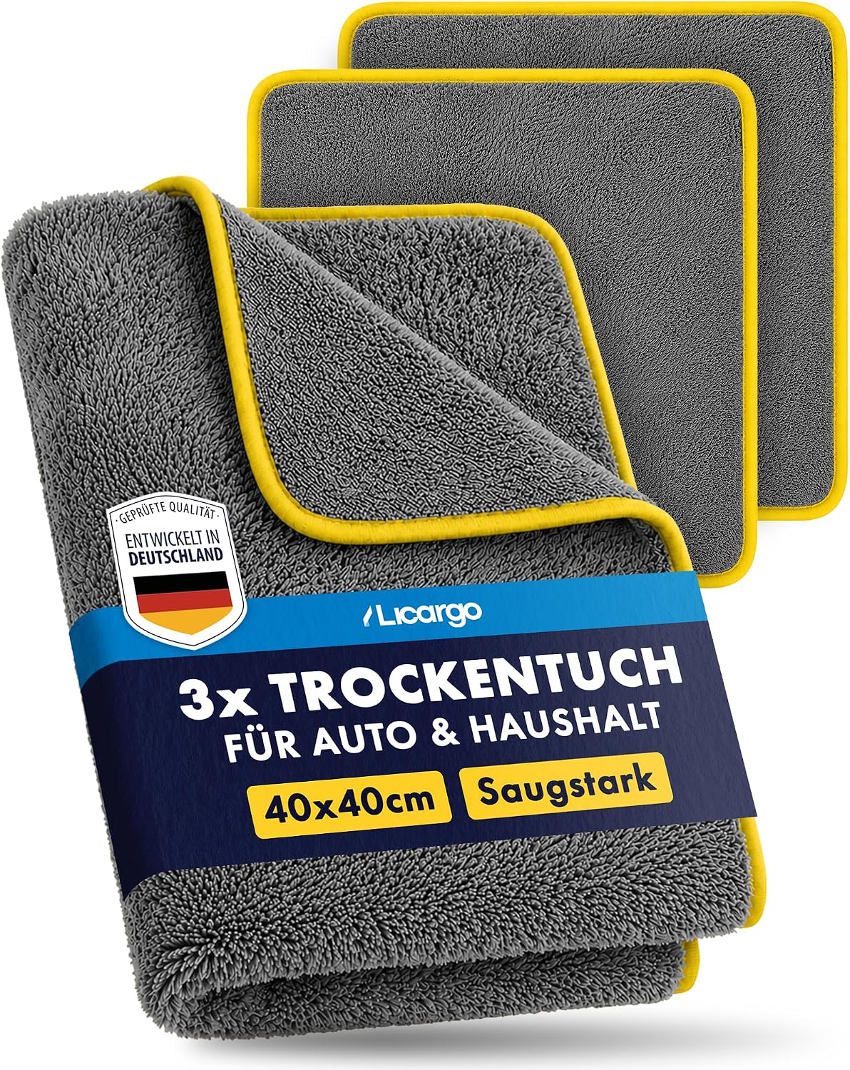 Licargo Premium Mikrofaser Trockentuch (90x60 cm)