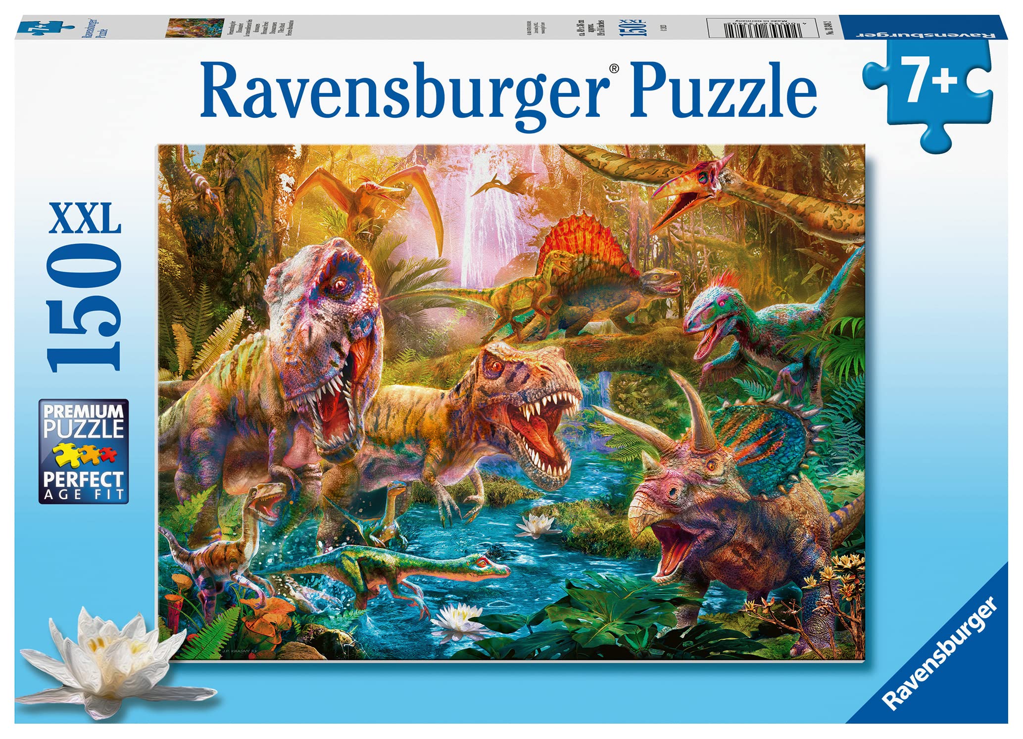 Ravensburger Children Puzzles T-Rex Attack - Ages 7+