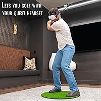 Vista 2 de DeadEyeVR - DriVR Elite - Golf Club for Quest - Realistic VR Golf Simulator Handle - Weighted VR Golf Club Grip for Enhanced Play