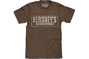 Tee Luv Men's Faded Hershey's Chocolate T-Shirt