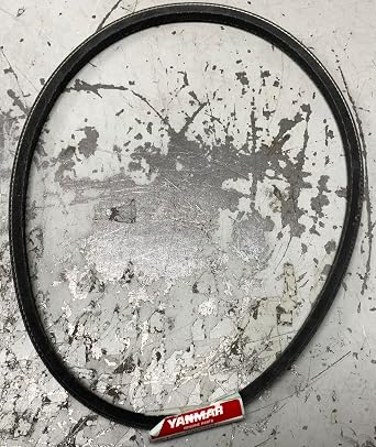 Yanmar A35 V-Belt OEM Part 25132-003500 Black