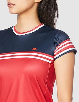 Amazon.co.jp: (エレッセ)ellesse テニスウェア TEAMクルー半袖シャツ
