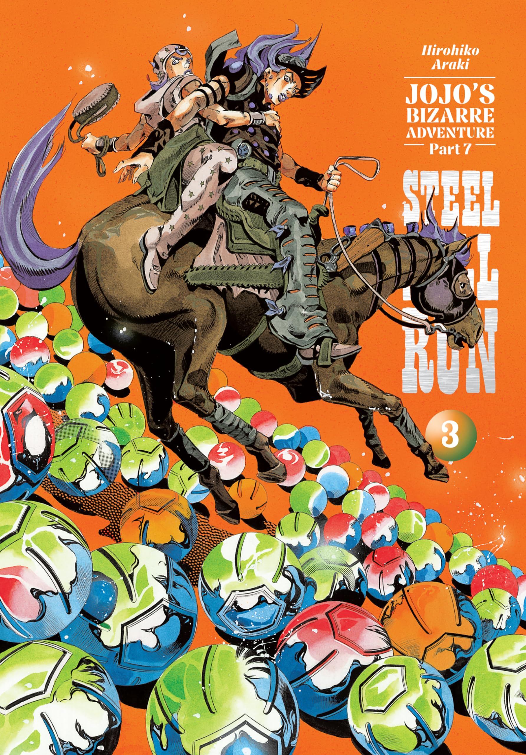 JoJo’s Bizarre Adventure: Part 7--Steel Ball Run, Vol. 3