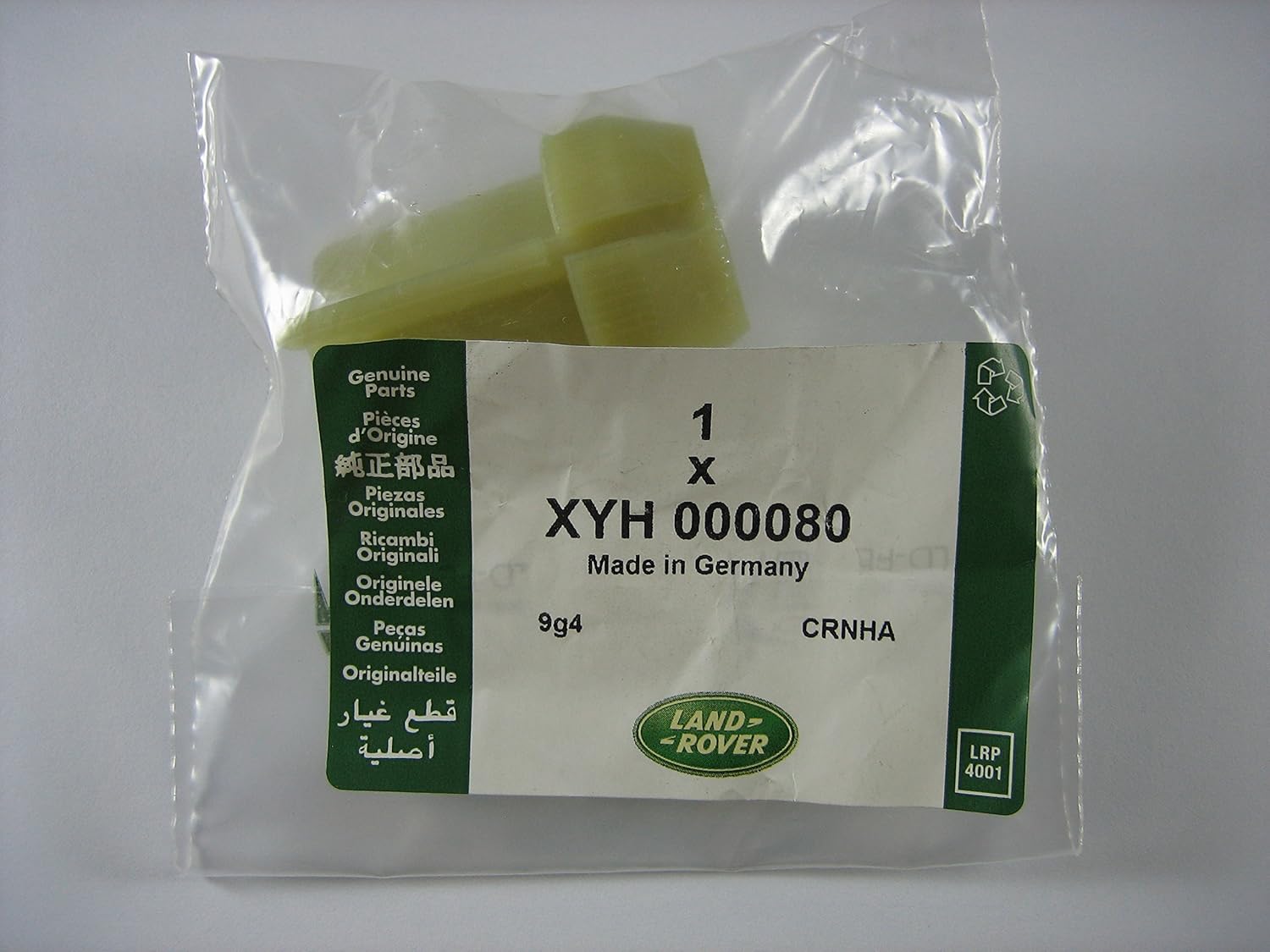Genuine 2003-2005 Range Rover Front Turn Signal Lamp Locking Nut