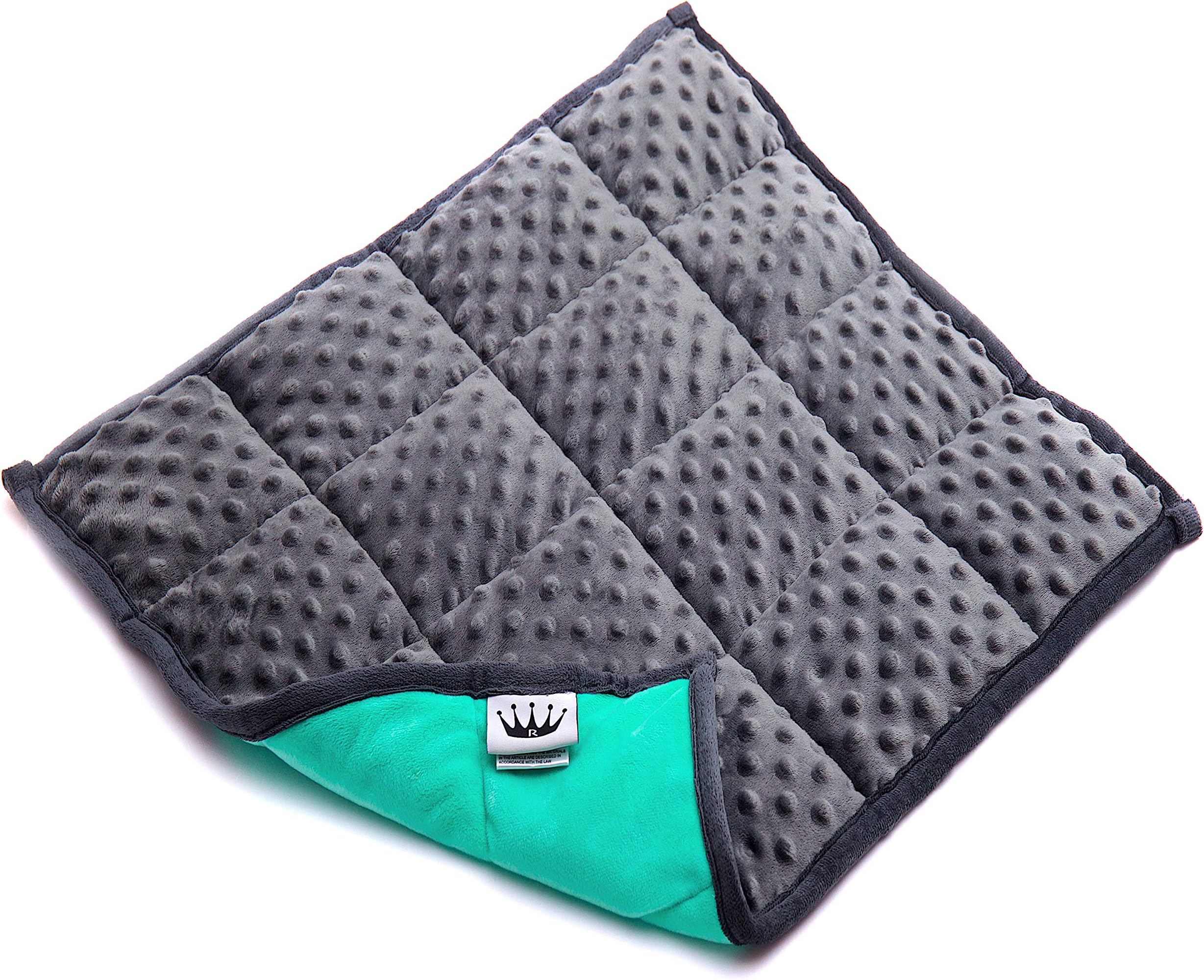 Weighted Lap Pad for Kids (Grey) 21 x 1 x 19 inches 4.6 pounds. Classroom and Special Study Materials. Great Gift for Parents and Seniors!!!