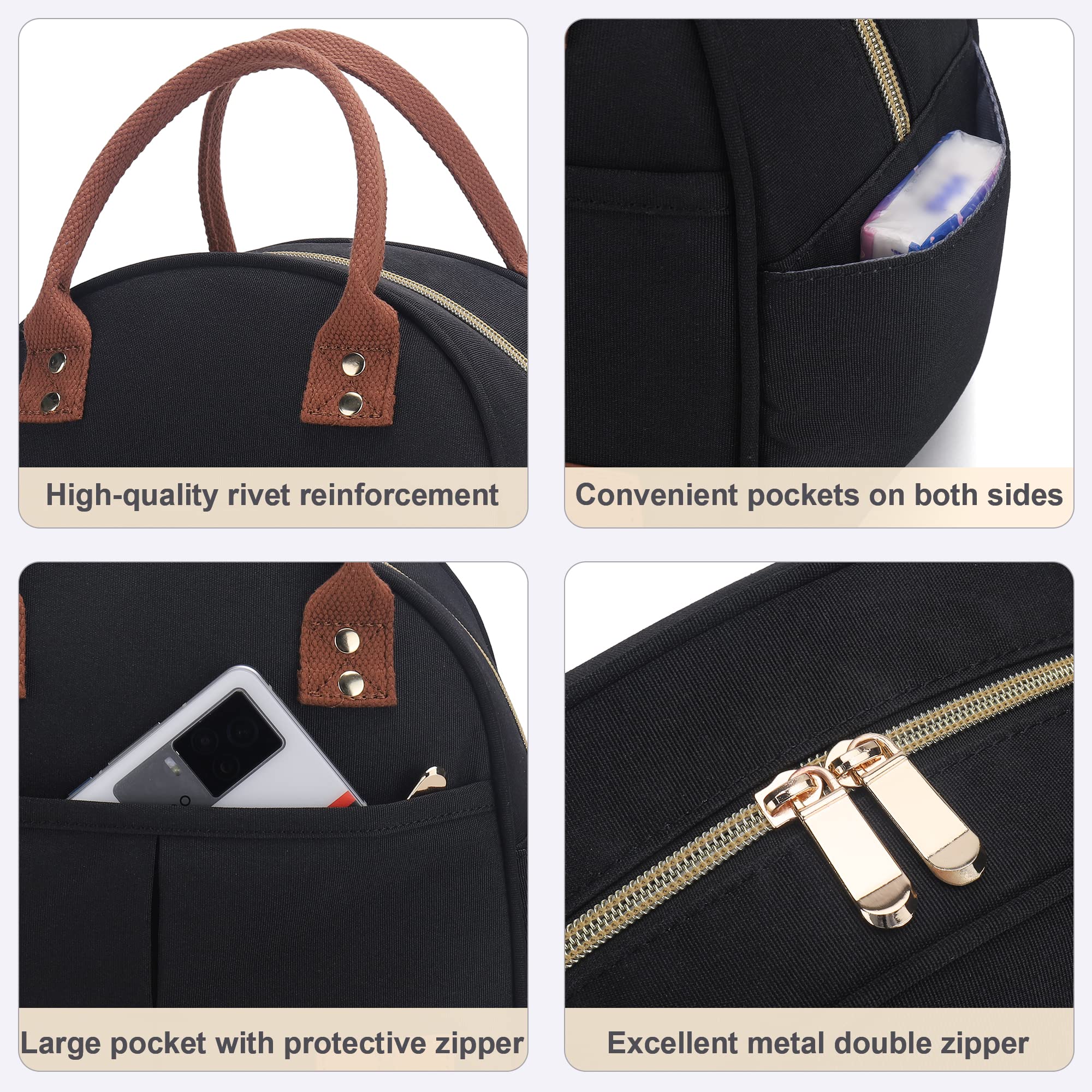 Grande Boîte à Déjeuner Extensible, Sac Isotherme à Double étage