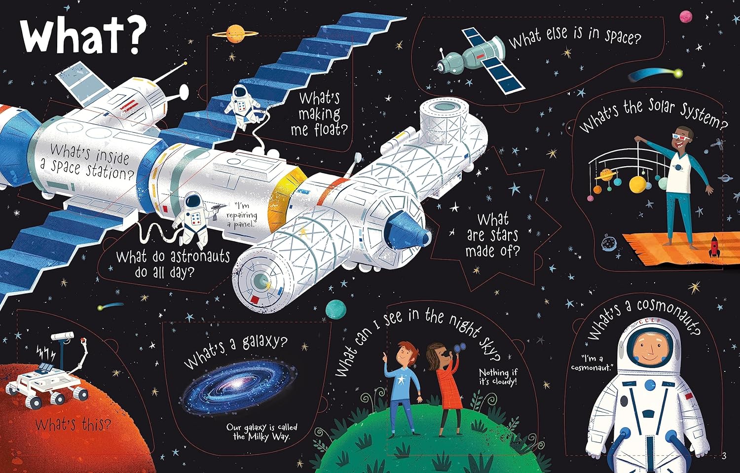 Lift-the-Flap Questions and Answers about Space