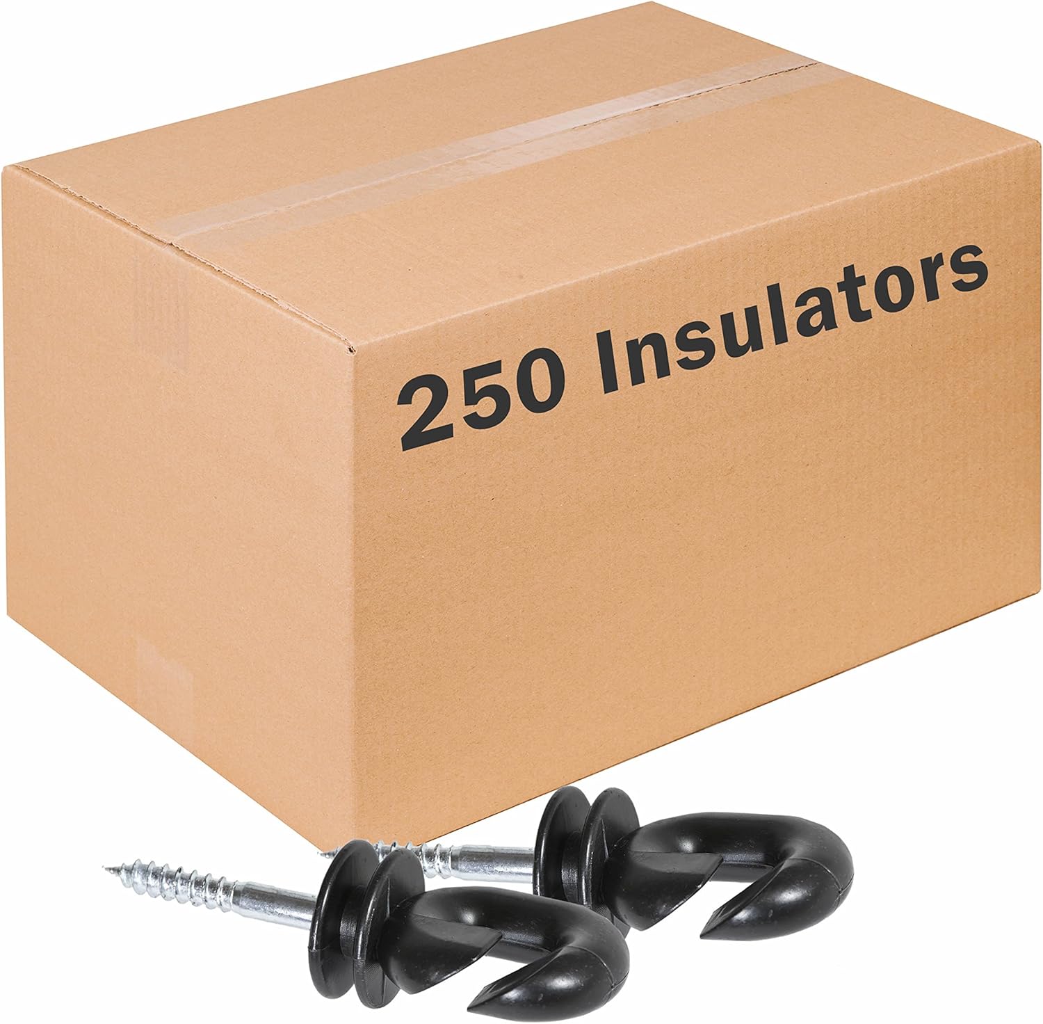 Victor Zareba Ring Insluator for Electric Fencing - 250 Pack, IWSIRB-Z - Use with Wire, Polyrope - Includes 250 Ring Insulators