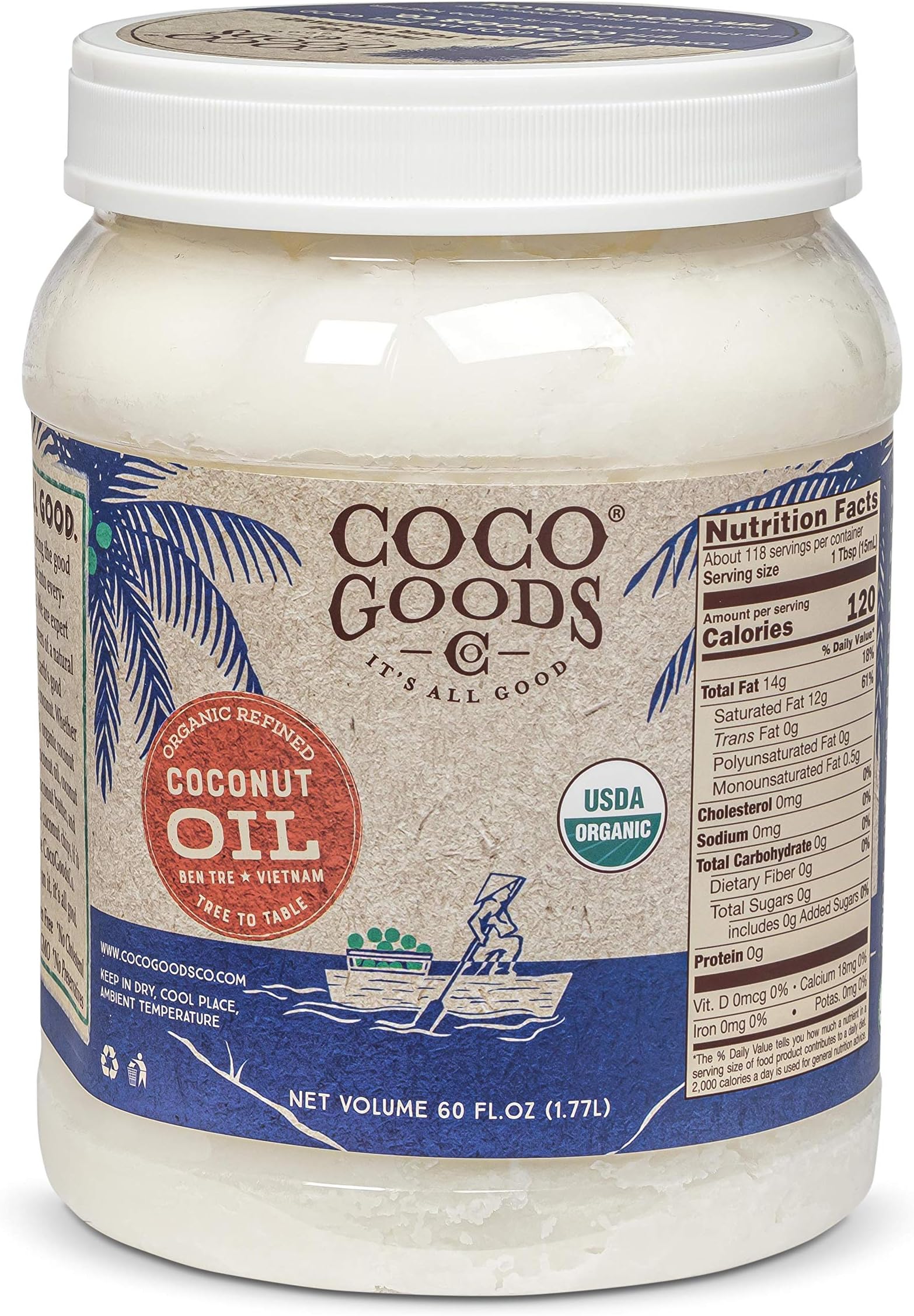 Organic Refined Coconut Oil