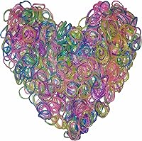 Vista 19 de 2000 Bandas de Goma Mini, Bandas de Telar Negras.