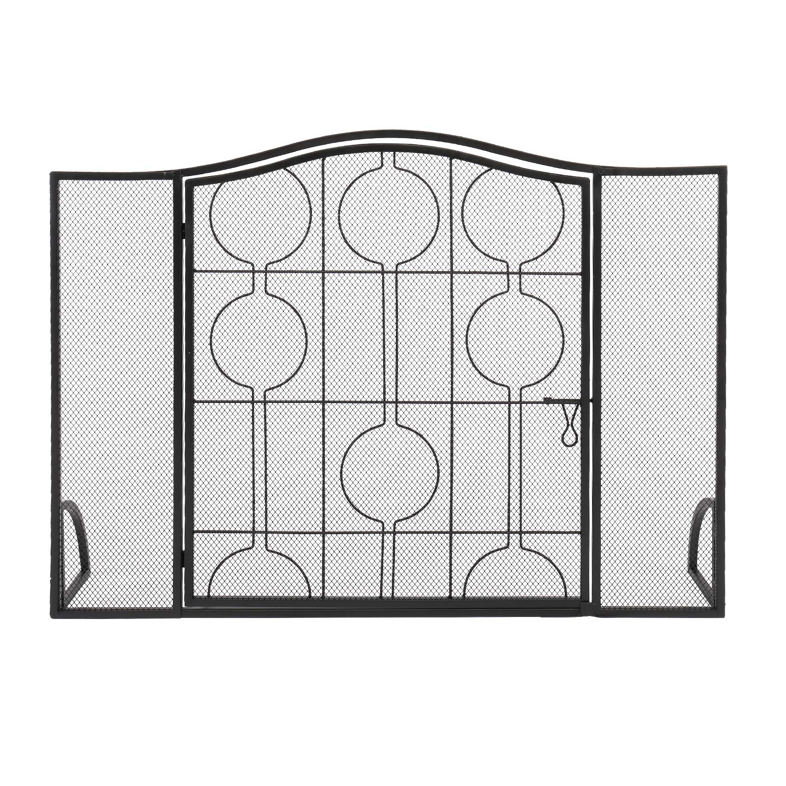 Buy Bysesion GT1JL Single Door Curved Top Thin Line Round Decorative