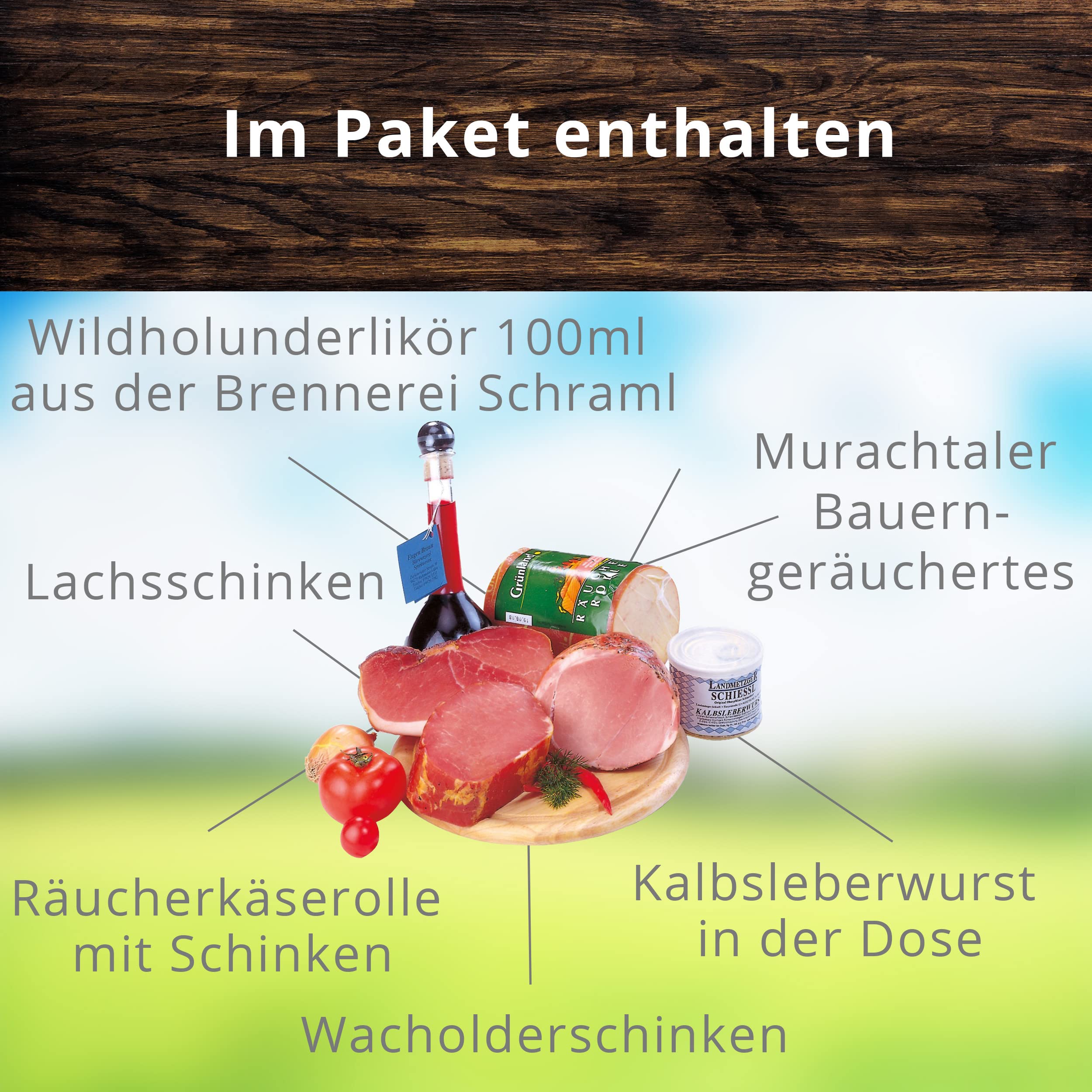 Gourmet-Paket ★ Landmetzger Schiessl ★ ca. 2200g